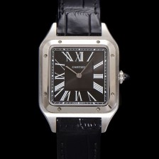 미러급 까르띠에 남여공용 산토스 W2SA0015 쿼츠 43.5mm M 사이즈 블랙 다이얼 car69327 Ⅳ