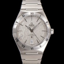 미러급 오메가 남성용 1:1수제공정! 131.12.41.21.06.001 무브UP 컨스틸레이션 코-엑시얼 마스터 오토매틱 Cal.8900타입 41mm  메탈줄 그레이 다이얼 omg20181 Ⅳ