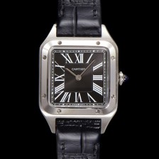 미러급 까르띠에 여성용 산토스 W2SA0015 쿼츠 38mm S 사이즈 블랙 다이얼 car69331 Ⅳ