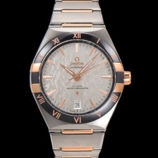 미러급 오메가 남성용 1:1수제공정! 131.23.41.21.06.001 무브UP 컨스틸레이션 코-엑시얼 마스터 오토매틱 Cal.8900타입 41mm 18K 로즈골드 메탈줄 그레이 다이얼 omg20184 Ⅳ