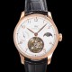미러급 아이떠블유씨 남성용 포르투기저 문페이즈 투어빌론 18K 로즈골드 42.4mm 가죽줄 화이트 다이얼 iwc71023 Ⅳ