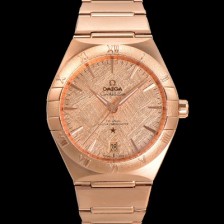 미러급 오메가 남성용 1:1수제공정! 131.50.41.21.99.002 무브UP 컨스틸레이션 코-엑시얼 마스터 오토매틱 Cal.8900타입 41mm 18K 로즈골드 메탈줄 로즈골드 다이얼 omg20187 Ⅳ