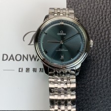미러급 오메가 남성용 드빌 프레스티지 434.10.40.20.10.001 오토매틱 Cal.8800타입 40mm 메탈줄 그린 다이얼 omg20210 Ⅳ