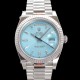 미러급 로렉스 남성용 데이데이트 m228236-0006 40mm 오토매틱 Cal.3255 타입 아이스 블루 다이얼 rol5303 Ⅳ
