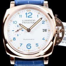 미러급 파네라이 남성용 루미노르 DUE AM00756 3데이즈 에디션! 오토매틱 OP XXXIV 타입 화이트 다이얼 pan5225 Ⅳ