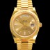 미러급 로렉스 남성용 데이데이트 m228238-0005 18K 옐로우골드 40mm 오토매틱 Cal.3255 타입 샴페인 바게트 다이얼 rol5300 Ⅳ