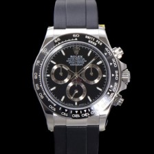 미러급 로렉스 남성용 코스모그래프 데이토나 m126500ln-0002 세라믹 베젤 40mm 크로노그래프 7750 오토매틱 무브먼트 블랙 다이얼 rol5324 Ⅳ