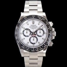 미러급 로렉스 남성용 코스모그래프 데이토나 m116500ln-0001 세라믹 베젤 40mm 크로노그래프 7750 오토매틱 무브먼트 화이트 다이얼 rol5318 Ⅳ