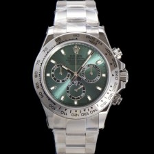 미러급 로렉스 남성용 코스모그래프 데이토나 40mm 크로노그래프 7750 오토매틱 무브먼트 그린 다이얼 rol5339 Ⅳ