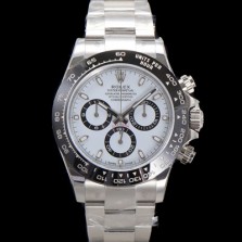 미러급 로렉스 남성용 1:1수제공정형 코스모그래프 데이토나 m116500ln-0001 세라믹 베젤 40mm 크로노그래프 오토매틱 Cal.4130 무브먼트 화이트 다이얼 rol5349 Ⅳ