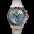 미러급 로렉스 남성용 코스모그래프 데이토나 플래티넘 m126506-0001 세라믹 베젤 40mm 크로노그래프 7750 오토매틱 무브먼트 아이스 블루 다이얼 rol5320 Ⅳ