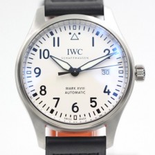 미러급 아이더블유씨 남성용 파일럿 워치 마크 XVIII IW327004 어린왕자 에디션 센트럴 해킹 세컨즈 40mm 화이트 다이얼 오토매틱 무브먼트 iwc4077 Ⅳ