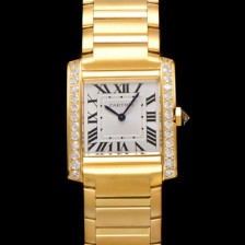 미러급 까르띠에 남성용 탱크 WJTA0040 