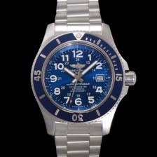 미러급 브라이틀링 남성용 슈퍼오션 A17392D81C1A1 오토매틱 2824타입 44mm 메탈줄 블루 다이얼 bre6049 Ⅳ