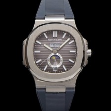 미러급 파텍필립 남성용 노틸러스 5726/1A-001 오토매틱 Cal.324 타입 40.5mm 우레탄줄 그레이 다이얼 pat2219 Ⅳ