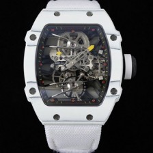 미러급 리차드밀레 남성용 RM27-02 투어빌론 라파엘 나달 47mm 기계식 수동형 무브먼트 스켈레톤 다이얼 ric0274 Ⅳ