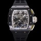미러급 리차드밀레 남성용 RM11-03 티타늄 케이스/블랙 PVD코딩 베젤 크로노그래프 50mm 오토매틱 무브먼트 스켈레톤 다이얼 ric0256 Ⅳ