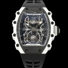 미러급 리차드밀레 남성용 RM21-02 투어빌론 포지드 카본 51mm 투르비용 무브먼트 스켈레톤 다이얼 ric0285 Ⅳ