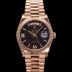 미러급 로렉스 남성용 New 데이데이트 m128235-0041 무게173g 18K 로즈골드 프레지던트 36mm 오토매틱 Cal.2836-2 타입 아이젠키젤 다이얼 rol5405 Ⅳ