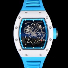 미러급 리차드밀레 남성용 RM055 부바왓슨 세라믹 50mm 기계식 수동형 무브먼트 스켈레톤 다이얼 ric0309 Ⅳ