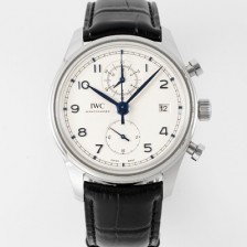 미러급 아이더블유씨 남성용 포루투기즈 IW390303 크로노그래프 42mm 오토매틱 무브먼트 화이트 다이얼 iwc4098 Ⅳ