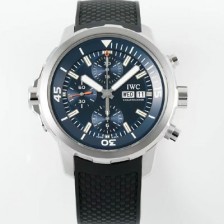 미러급 아이더블유씨 남성용 아쿠아타이머 IW376805 크로노그래프 “엑스페디션 자크 이브 쿠스토” 에디션 44mm 오토매틱 무브먼트 블루 다이얼 iwc4112 Ⅳ