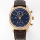 미러급 아이더블유씨 남성용 포루투기즈 IW390305 18k 로즈골드 42mm 크로노그래프 오토매틱 무브먼트 블루 다이얼 iwc4097 Ⅳ