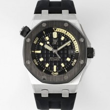 미러급 오데마피게 남성용 하이엔드 로얄오크 오프쇼어 다이버 15720CN.OO.A002CA.01 오토매틱 Cal.4308타입 42mm 블랙 다이얼 aud6579 Ⅳ