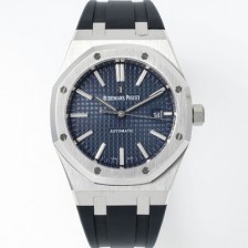 미러급 오데마피게 남성용 15400ST.OO.1220ST.03 로얄오크 41mm 오토매틱 Cal.3120무브먼트 블루 와플 다이얼 aud6533 Ⅳ