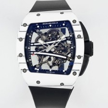 미러급 리차드밀레 남성용 리차드밀 RM61-01 세라믹 50mm 기계식 수동형 무브먼트 스켈레톤 다이얼 ric0323 Ⅳ