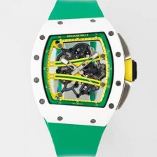 미러급 리차드밀레 남성용 리차드밀 RM61-01 세라믹 50mm 기계식 수동형 무브먼트 스켈레톤 다이얼 ric0318 Ⅳ