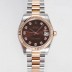 미러급 로렉스 여성용 데이져스트 178271 플루티드 18k 로즈골드 31mm 오이스터 오토매틱 2236타입 브라운 다이얼 rol5442 Ⅳ