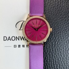 미러급 파텍필립 여성용 칼라트라바 4997/200R 나토천/가죽줄 18K 로즈골드 33mm 오토매틱 Cal.324 타입 핑크 다이얼 pat2252 Ⅳ