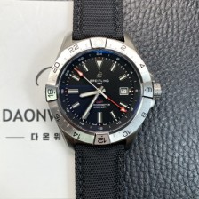 미러급 브라이틀링 남성용 어벤져 지엠티 44mm 나일론줄 오토매틱 2836-2 타입 블랙 다이얼 bre6057 Ⅳ