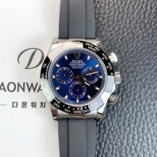 미러급 로렉스 남성용 신형 코스모그래프 데이토나 m116519ln 크로노그래프 40mm 오토매틱 Cal.4131타입 블루 다이얼 rol5610 Ⅳ