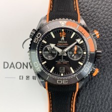 미러급 오메가 남성용 씨마스터 신제품 215.92.46.51.01.001 플래닛 오션 600m 코액시얼 마스터 크로노미터 45.5mm 크로노그래프 오토매틱 Cal.9900 타입 블랙 다이얼 omg0207 Ⅳ