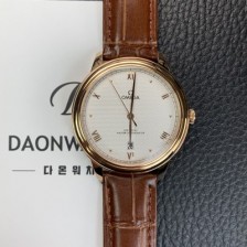 미러급 오메가 남성용 드빌 434.53.40.20.02.001 마스터 크로노미터 18K 로즈골드 40mm 오토매틱 Cal.8800 타입 실버 다이얼 omg0208 Ⅳ