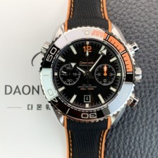 미러급 오메가 남성용 씨마스터 신제품 215.32.46.51.01.001 플래닛 오션 600m 코액시얼 마스터 크로노미터 45.5mm 크로노그래프 오토매틱 Cal.9900 타입 블랙 다이얼 omg0198 Ⅳ