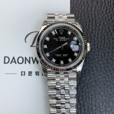 미러급 로렉스 남성용 신형 데이저스트 36mm II m126234 텐포인트10p 오토매틱 Cal.3235무브먼트 블랙 다이얼 rol5603 Ⅳ