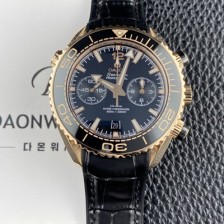 미러급 오메가 남성용 씨마스터 신제품 232.63.46.31.01.001 플래닛 오션 600m 코액시얼 마스터 크로노미터 45.5mm 크로노그래프 오토매틱 Cal.9900 타입 블랙 다이얼 omg0246 Ⅳ