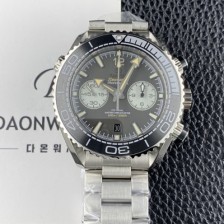 미러급 오메가 남성용 씨마스터 신제품 215.32.46.51.01.004 플래닛 오션 600m 코액시얼 마스터 크로노미터 45.5mm 크로노그래프 오토매틱 Cal.9900 타입 그레이 다이얼 omg0257 Ⅳ