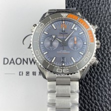 미러급 오메가 남성용 씨마스터 신제품 215.90.46.51.99.001 플래닛 오션 600m 코액시얼 마스터 크로노미터 45.5mm 크로노그래프 오토매틱 Cal.9900 타입 그레이 다이얼 omg0247 Ⅳ