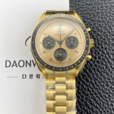 미러급 오메가 남성용 스피드마스터 프로페셔널 310.60.42.50.99.002 문워치 42mm 18K 옐우골드 수동형 Cal.3861타입 샴페인 다이얼 omg0265 Ⅳ