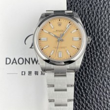 미러급 로렉스 남성용 904스틸 오이스터 퍼페추얼 m134300 오토매틱 칼리버 3230타입 41mm 메탈시계 베이지 다이얼 rol5621 Ⅳ