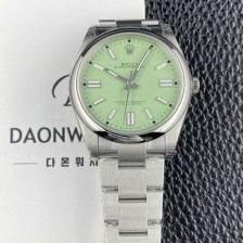 미러급 로렉스 남성용 904스틸 오이스터 퍼페추얼 m134300 오토매틱 칼리버 3230타입 41mm 메탈시계 피스타치오 다이얼 rol5622 Ⅳ