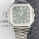 미러급 파텝필립 남성용 큐비투스 데이트 Ref.5821 45mm 오토매틱 Cal.26-330 SC 타입 그린 다이얼 pat2265 Ⅳ