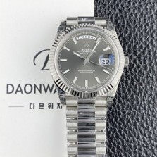 미러급 로렉스 남성용 New 데이데이트 m228239-0060 40mm 오토매틱 Cal.3255타입 그레이 다이얼 rol5635 Ⅳ