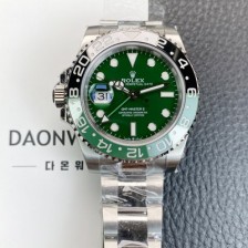 미러급 로렉스 남성용 지엠티 마스터 126729VTNR 오이스터 오토매틱 Cal.3285타입 그린 다이얼 rol5614 Ⅳ