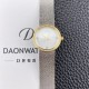 미러급 디올 여성용 라디드 사틴 25mm 다이아몬드 쿼츠 무브먼트 화이트 자게 다이얼 dio1005 Ⅳ