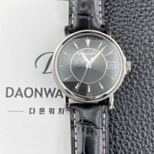 미러급 파텍필립 남성용 칼라트라바 5153G 가죽줄 38mm 오토매틱 Cal.324 타입 블랙 다이얼 pat2280 Ⅳ